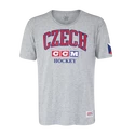 Pánské tričko CCM  FLAG TEE TEAM CZECH Athletic Grey