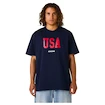 Pánské tričko CCM  Flag Tee Team USA Navy