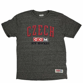 Pánské tričko CCM Old Practice Tri Tee Český hokej