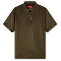Pánské tričko CCM  Polo Print Khaki Green