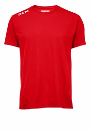 Pánské tričko CCM SS Essential Tee Red