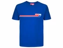 Pánské tričko CCM  SS Vintage Retro Block 3 Tee Royal