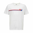 Pánské tričko CCM  SS Vintage Retro Block 3 Tee White