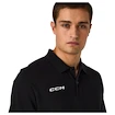 Pánské tričko CCM  Team Polo Black