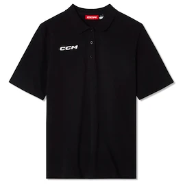 Pánské tričko CCM Team Polo Black