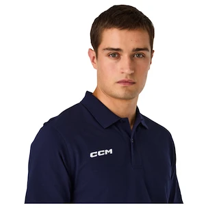 Pánské tričko CCM  Team Polo Navy