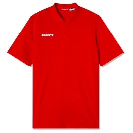 Pánské tričko CCM Team Polo Red