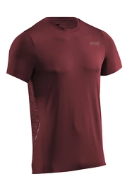 Pánské tričko CEP Round Neck SS Dark Red