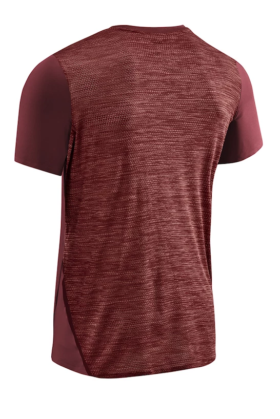 Pánské tričko CEP  Round Neck SS Dark Red XL