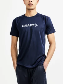 Pánské tričko Craft Core Unify Logo Blue Navy