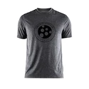 Pánské tričko Craft Melange Graphic Grey/Black