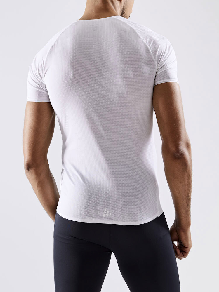 Pánské tričko Craft Pro Dry Nanoweight SS White  XL - thumb (2)
