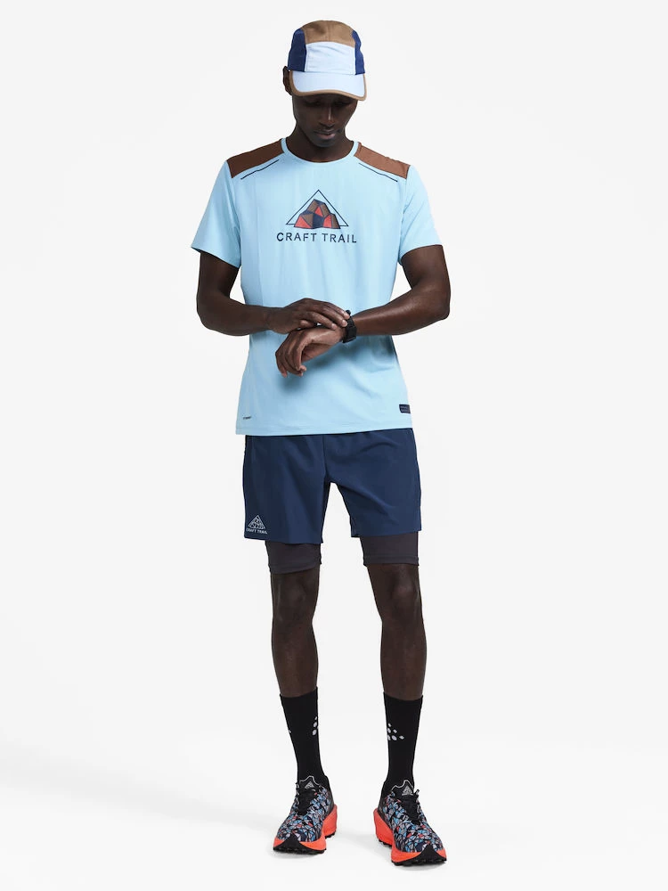 Pánské tričko Craft  PRO Hypervent SS Light Blue