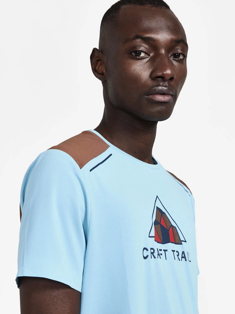 Pánské tričko Craft  PRO Hypervent SS Light Blue
