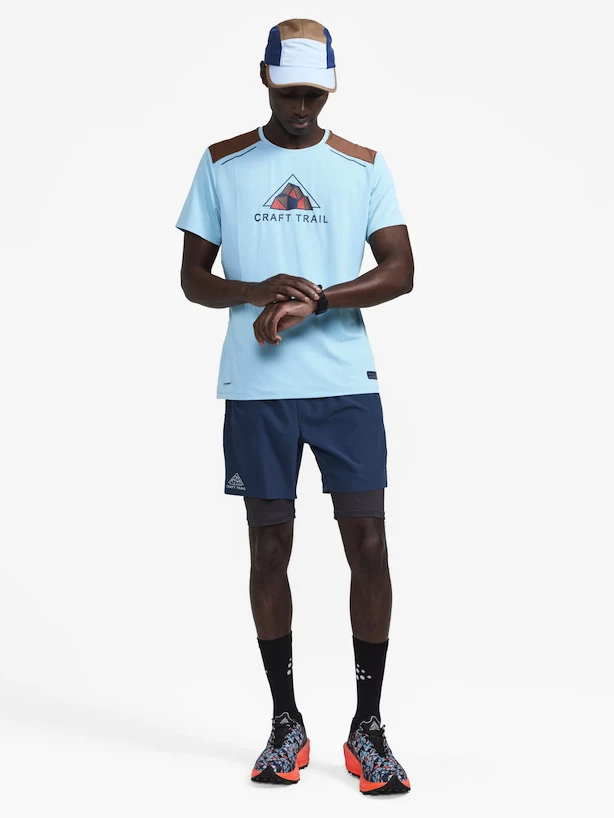 Pánské tričko Craft  PRO Hypervent SS Light Blue M