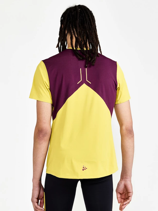 Pánské tričko Craft Pro Hypervent SS Yellow L