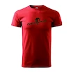 Pánské tričko Czech Virus  Basic Red S