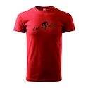 Pánské tričko Czech Virus  Basic Red S