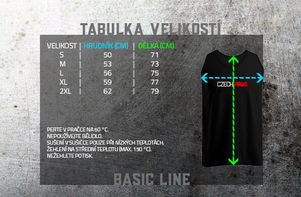 Pánské tričko Czech Virus  Black M - thumb (1)