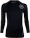 Pánské tričko Endurance  Crosbyton Compression LS Black XXL