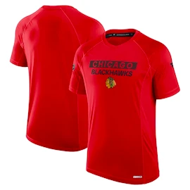 Pánské tričko Fanatics AP Rink Tech SS Tee Chicago Blackhawks