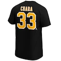 Pánské tričko Fanatics Iconic NHL Boston Bruins Zdeno Chára 33