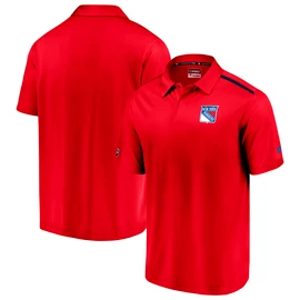 Pánské tričko Fanatics Rinkside Synthetic Polo NHL New York Rangers