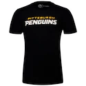 Pánské tričko Fanatics Wordmark NHL Pittsburgh Penguins