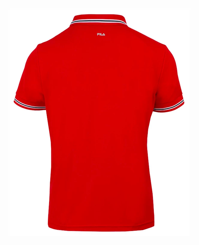 Pánské tričko Fila  Polo Piro Fila Red L