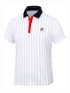 Pánské tričko Fila  Polo Stripes White/Stripes