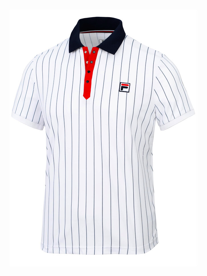 Product detail of Pánské tričko Fila  Polo Stripes White/Stripes XL