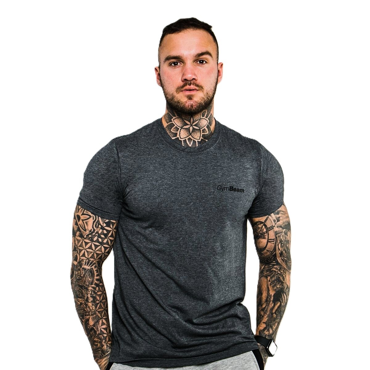 Product detail of Pánské tričko GymBeam  Basic Dark Grey XXL