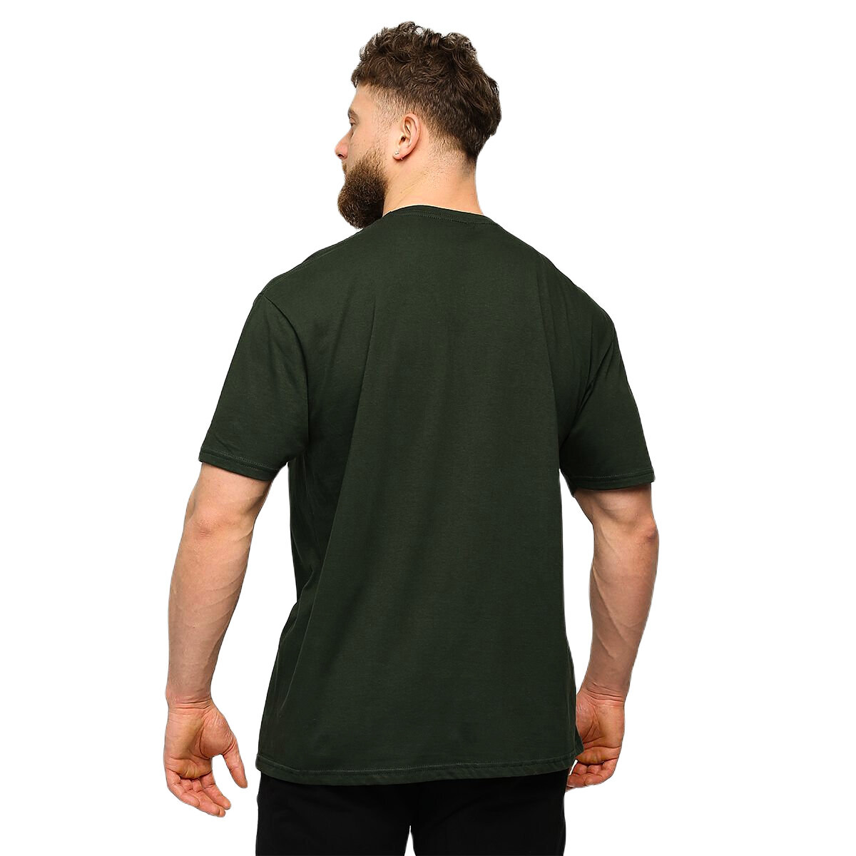 Pánské tričko GymBeam  Basic Green XXL - thumb (2)