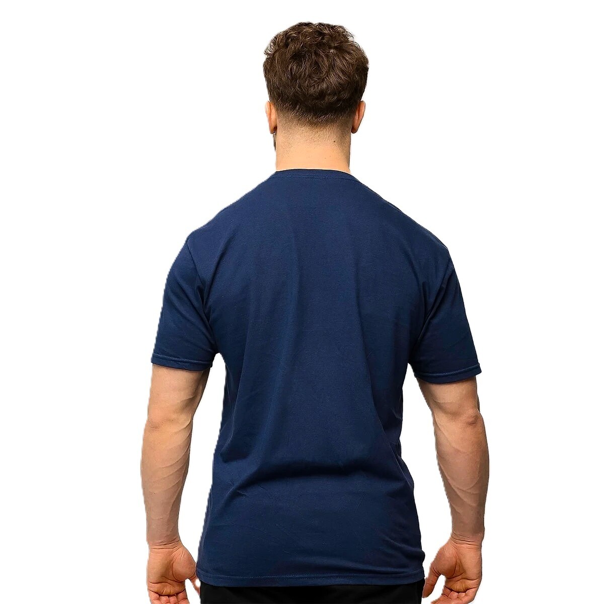 Pánské tričko GymBeam  Basic Navy Blue M - thumb (2)