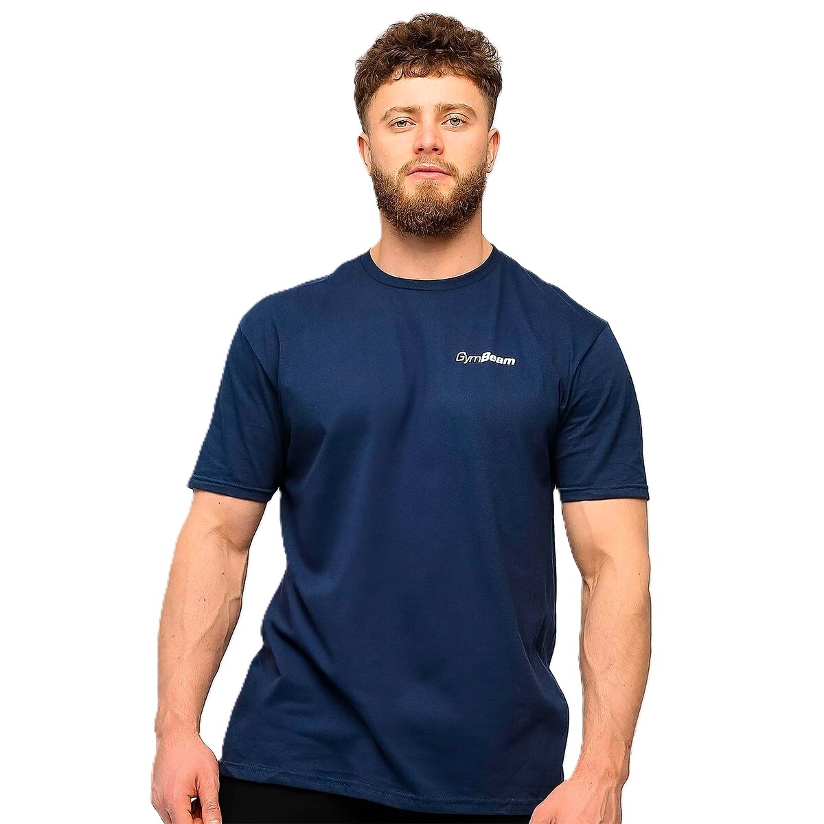 Product detail of Pánské tričko GymBeam  Basic Navy Blue XL