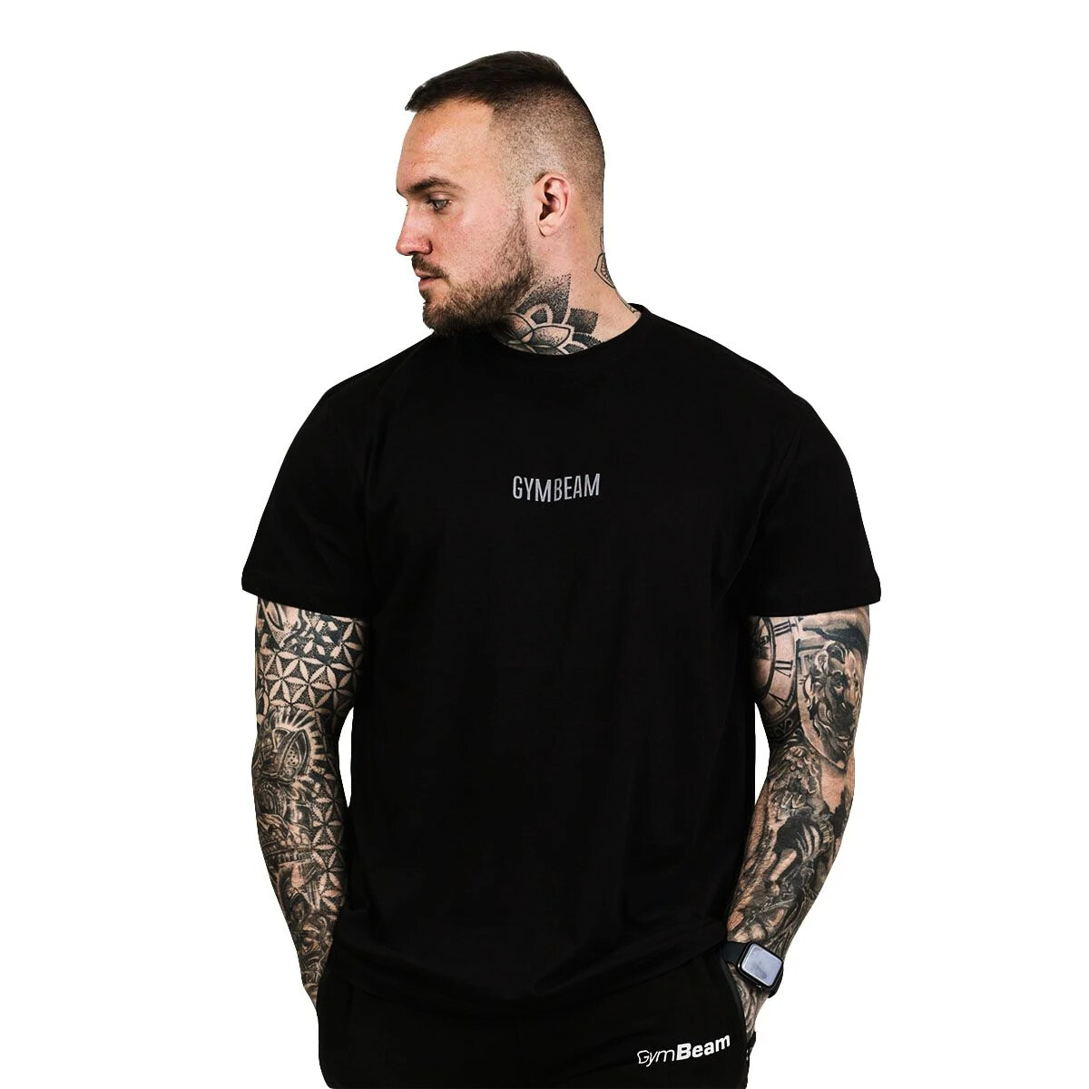 Product detail of Pánské tričko GymBeam  FIT Black S