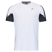 Pánské tričko Head  Club 22 Tech T-Shirt Men White/Dark Blue