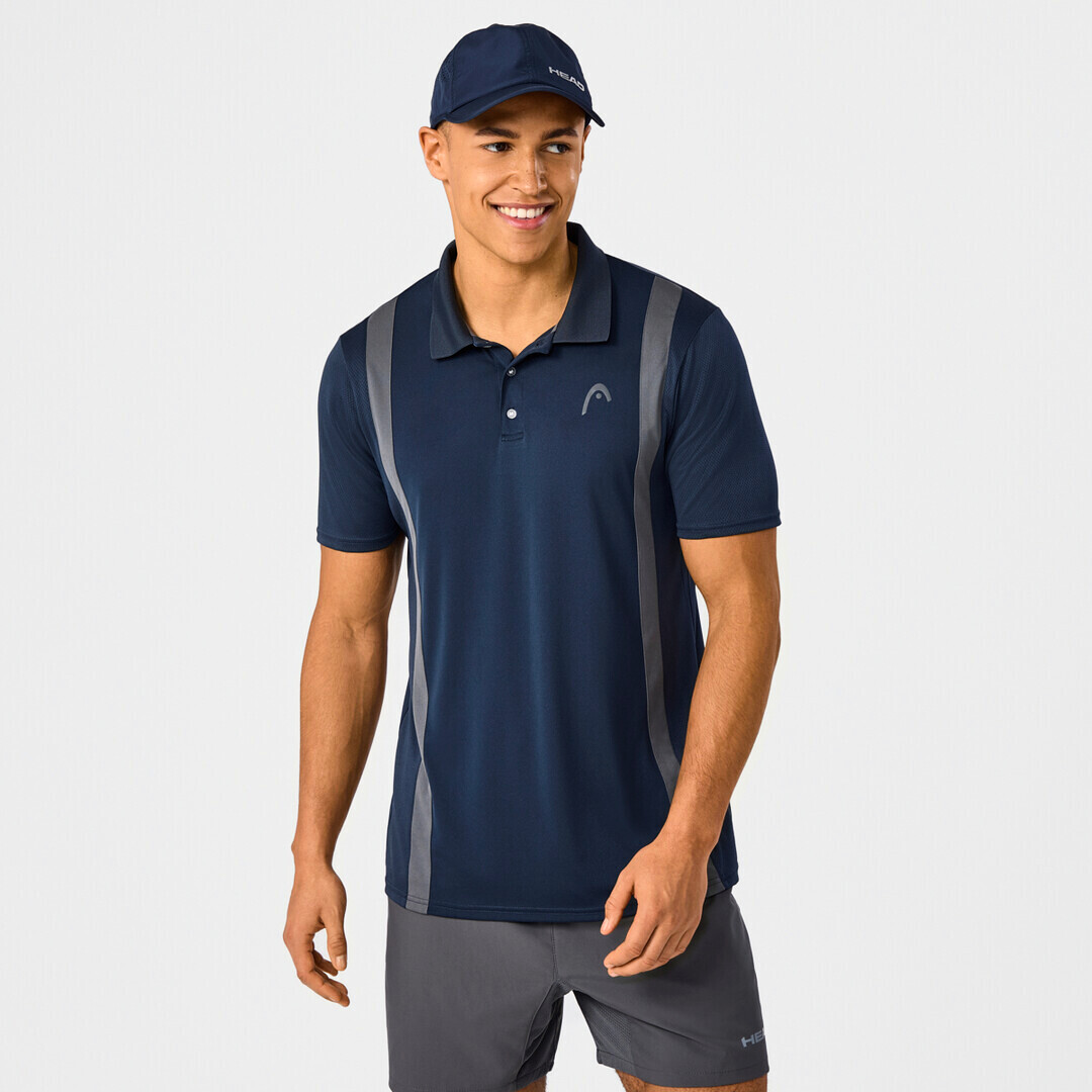 Pánské tričko Head  CLUB 25 TECH Polo Shirt Men NV   S - thumb (2)