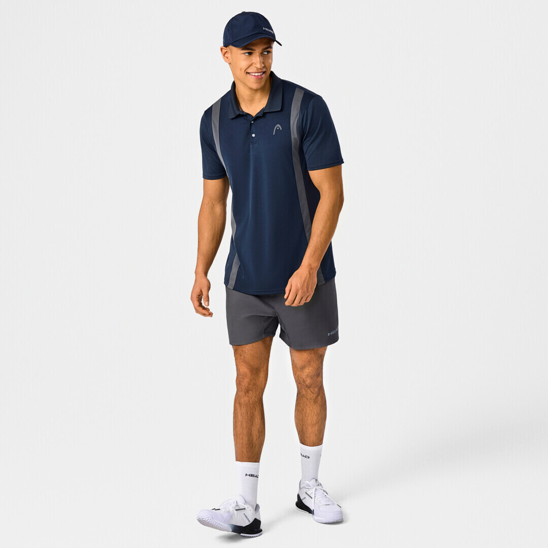Pánské tričko Head  CLUB 25 TECH Polo Shirt Men NV   S - thumb (4)