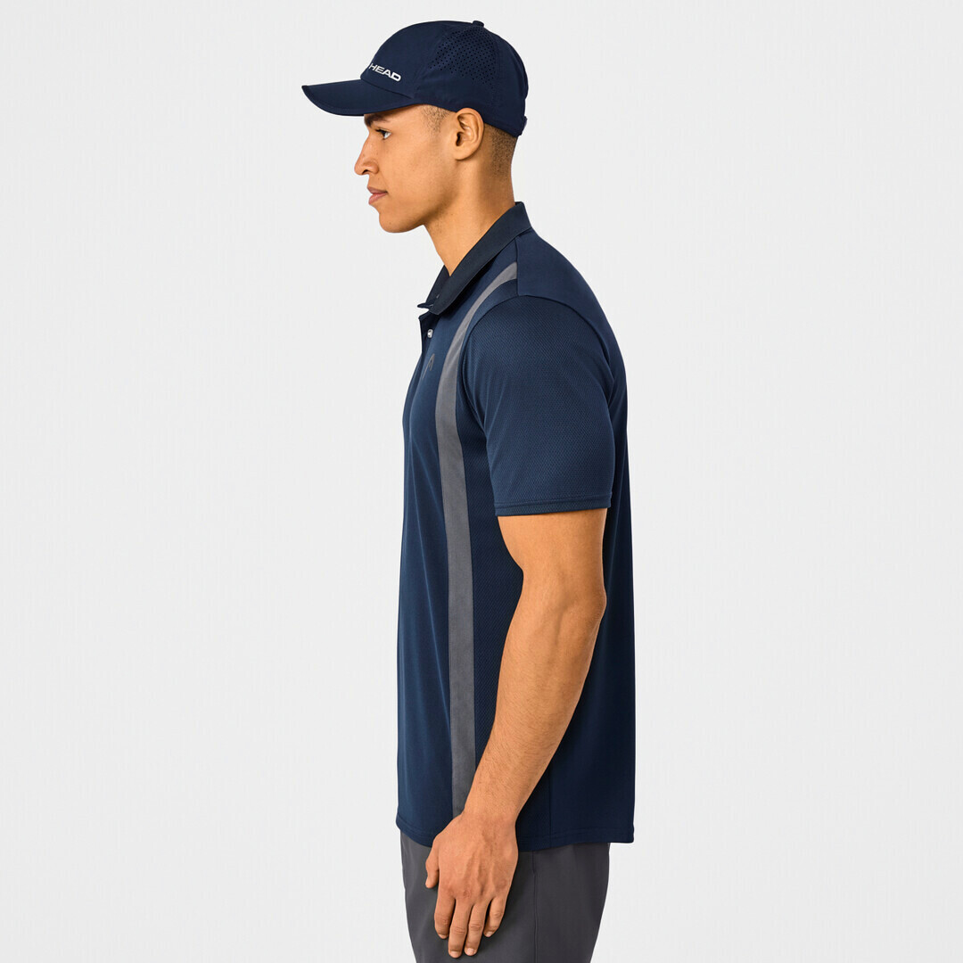 Pánské tričko Head  CLUB 25 TECH Polo Shirt Men NV   S - thumb (5)