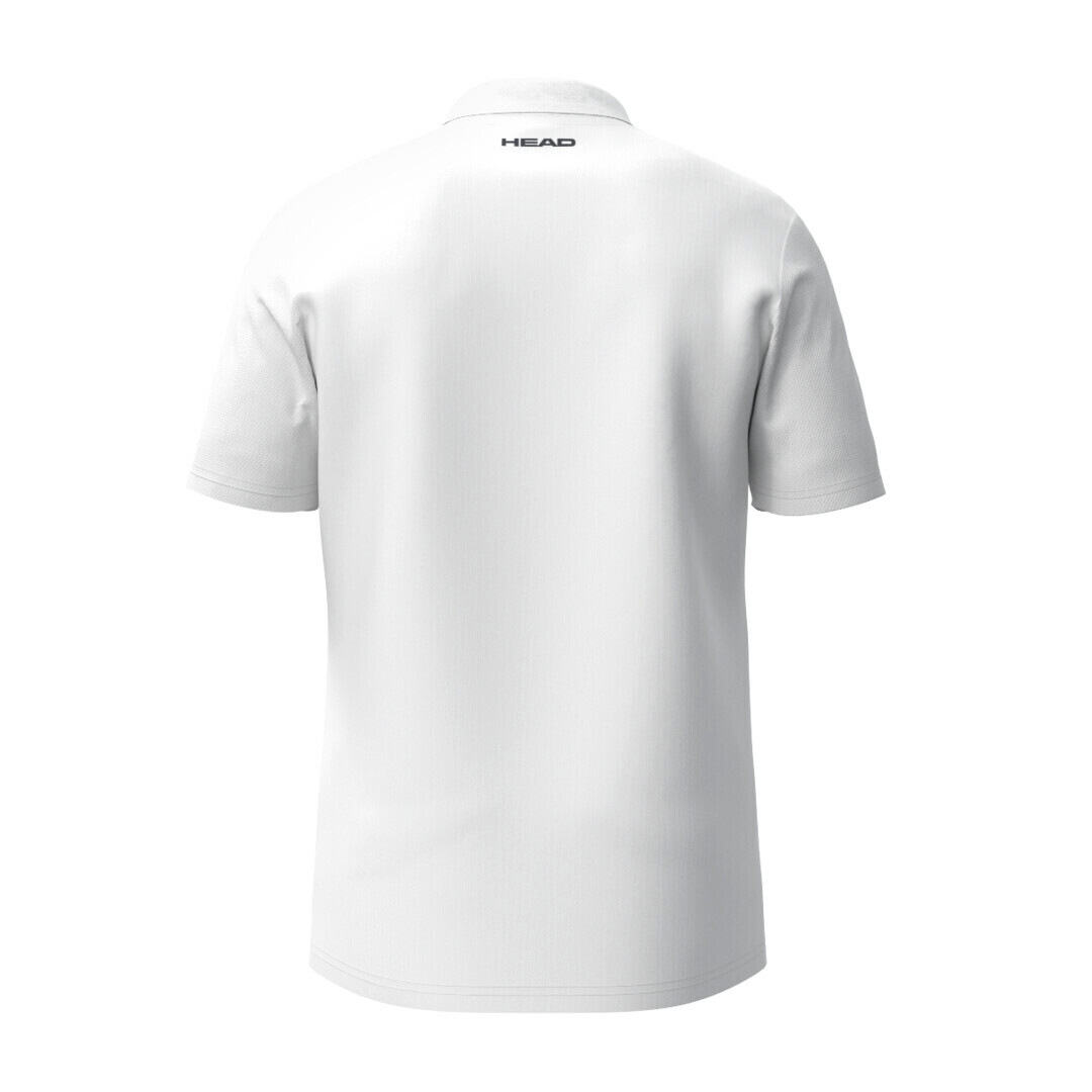 Pánské tričko Head  CLUB 25 TECH Polo Shirt Men WH   XL - thumb (1)