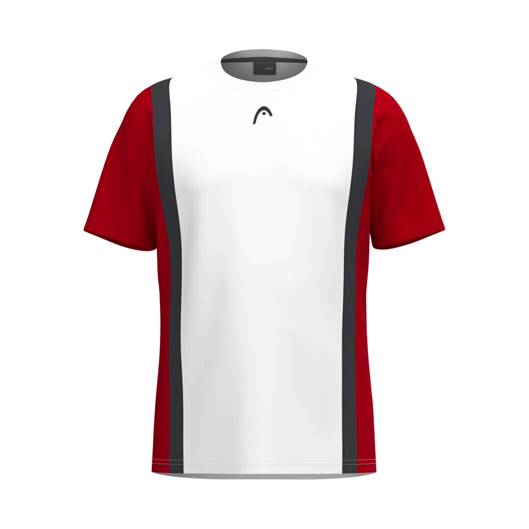 Product detail of Pánské tričko Head  CLUB 25 TECH T-Shirt Men Red/White L