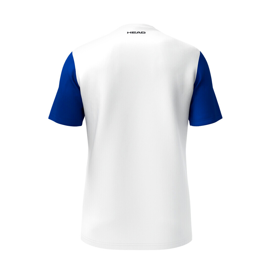 Pánské tričko Head  CLUB 25 TECH T-Shirt Men Royal/White L - thumb (1)
