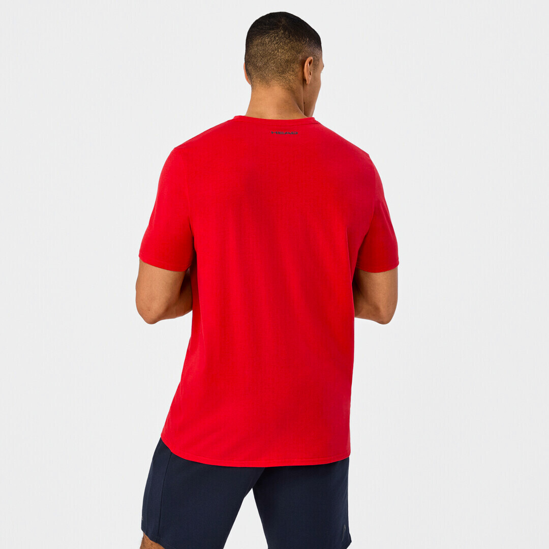 Pánské tričko Head  CLUB ORIGINAL T-Shirt Men RD   L - thumb (6)