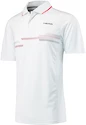 Pánské tričko Head Club Technical Polo White/Red