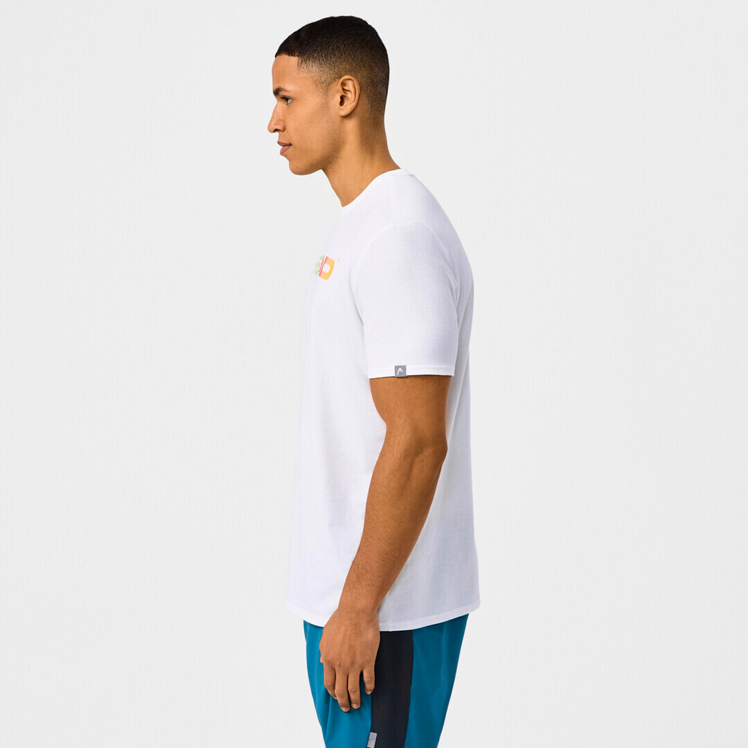 Pánské tričko Head  RAINBOW T-Shirt Men WH   L - thumb (3)
