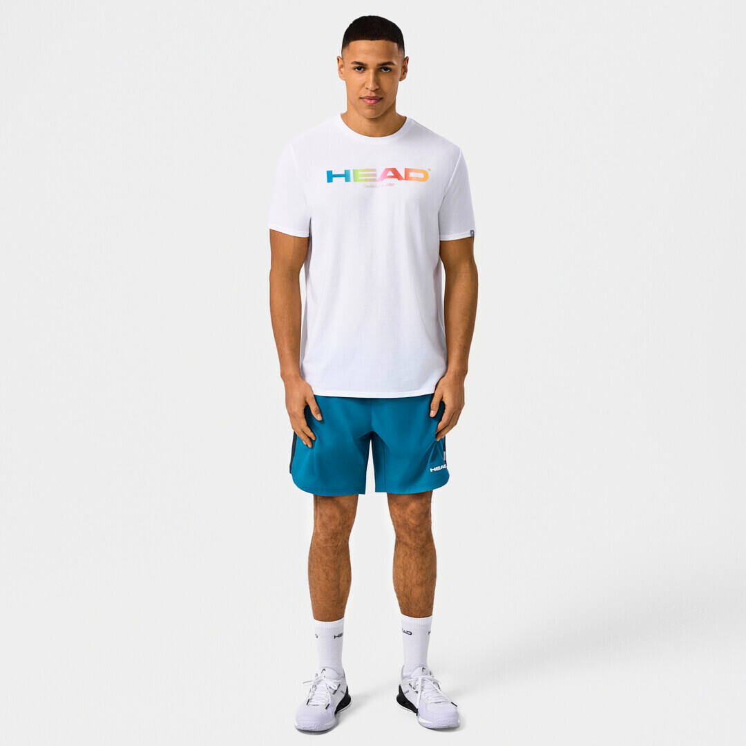 Pánské tričko Head  RAINBOW T-Shirt Men WH   L - thumb (5)
