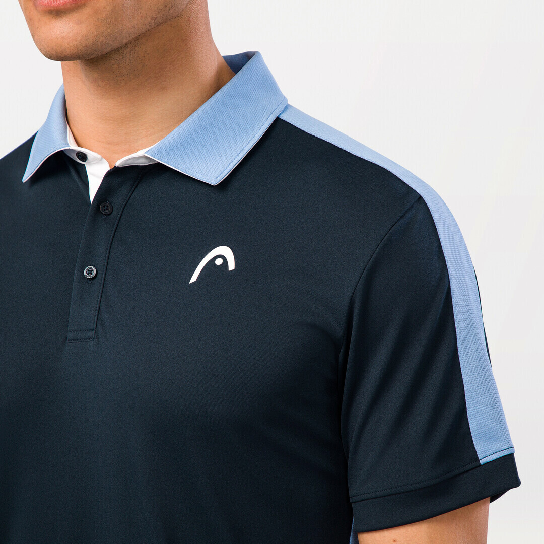 Pánské tričko Head  Slice Polo Shirt Men NV M - thumb (5)