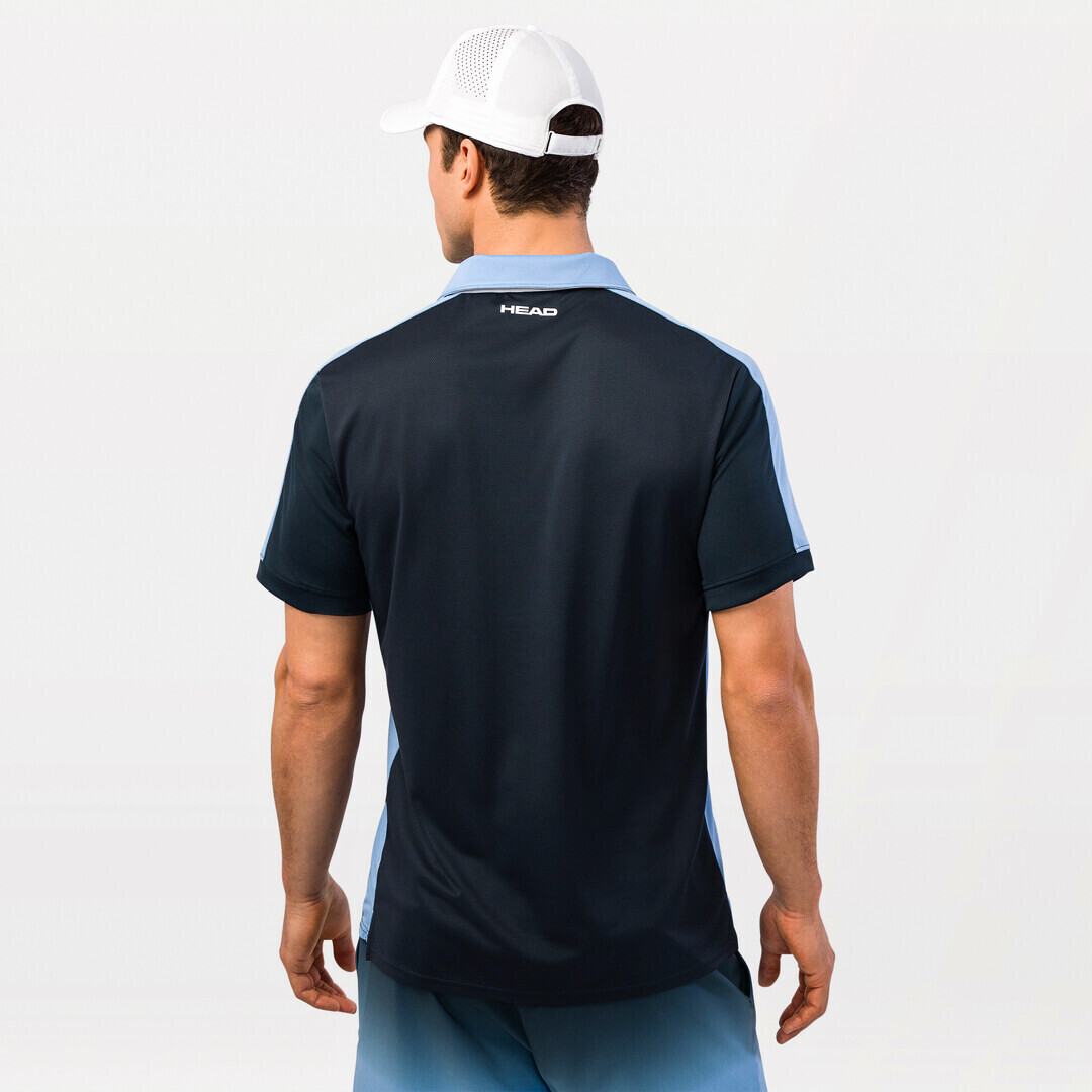 Pánské tričko Head  Slice Polo Shirt Men NV M - thumb (7)