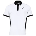 Pánské tričko Head  Vision Slice Polo Shirt Men White/Black